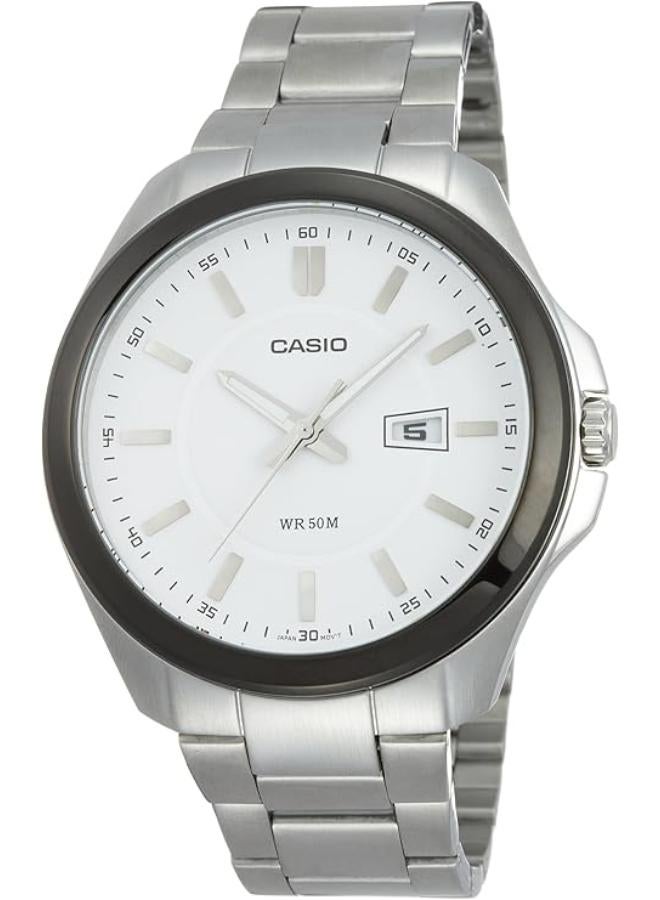 Casio MTP-1318BD-7AVDF For Men Analog, Dress Watch, Wite
