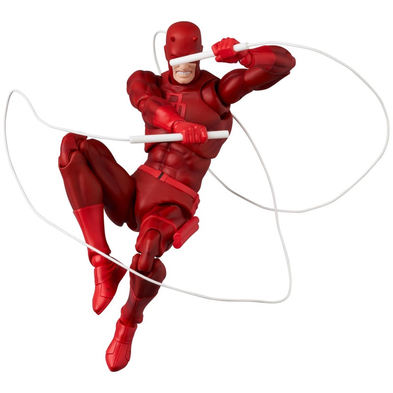 MEDICOM MAFEX No.223 Daredevil Comic Ver. Total Height: Approx. 6.3 inches (160 mm), Non-scale, Painted Action Figure - Image 4