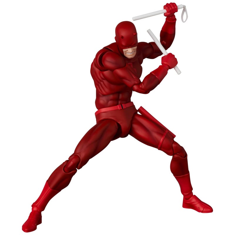 MEDICOM MAFEX No.223 Daredevil Comic Ver. Total Height: Approx. 6.3 inches (160 mm), Non-scale, Painted Action Figure - Image 3
