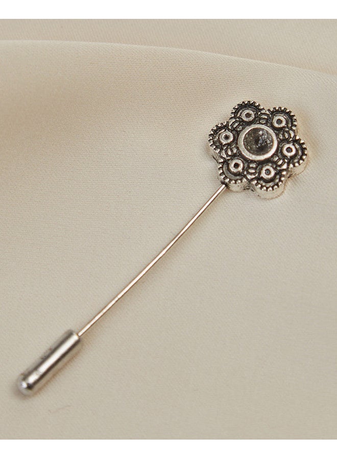 Tie Shop Pin With Cover Gold - Black For Women