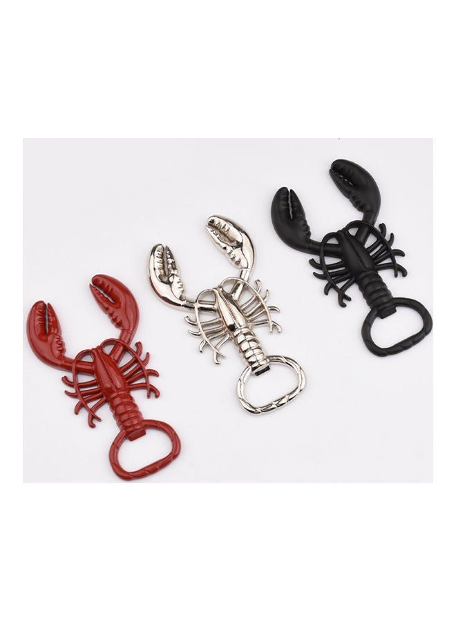 Cute Lobster Design Bottle Opener Silver 4.5 x 8 2cm - Image 2