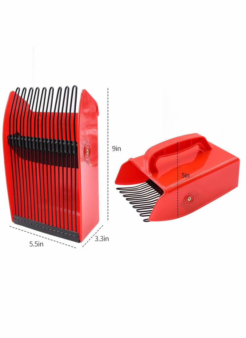 SYOSI - Berry Picker Portable Handheld Scoop Comb Tool Fruit Foraging Harvesting Collector with Ergonomic Soft Touch Handle Reinforced Coated Teeth for Cranberries Blueberries lingonberries Blackberries - Image 1