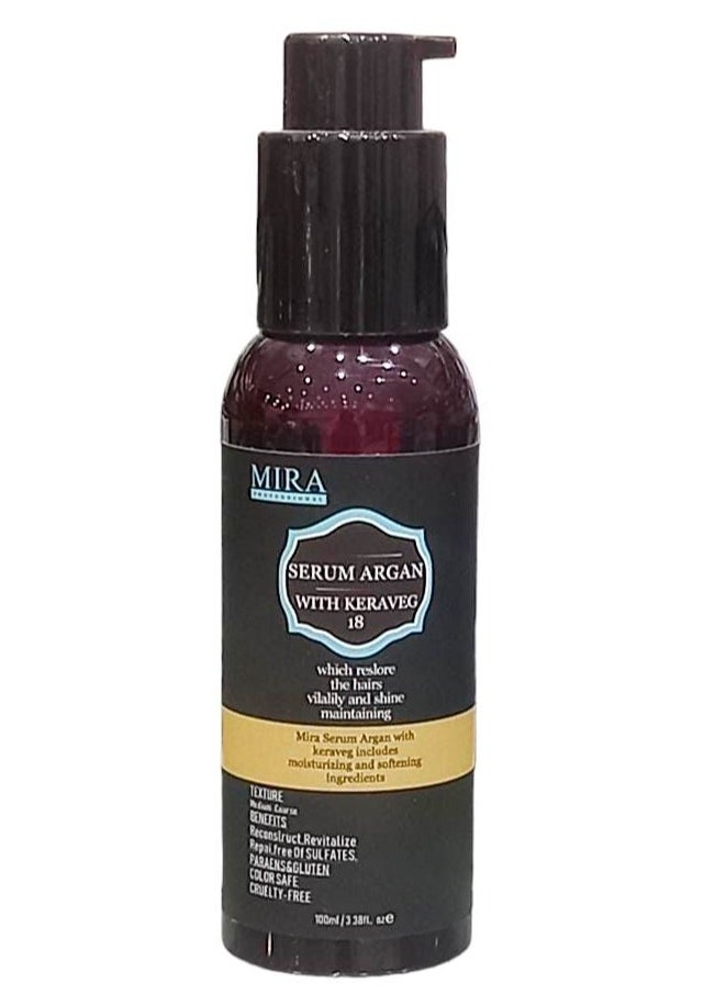 Mira - Serum Argan With Keravec 100 ml - Image 1