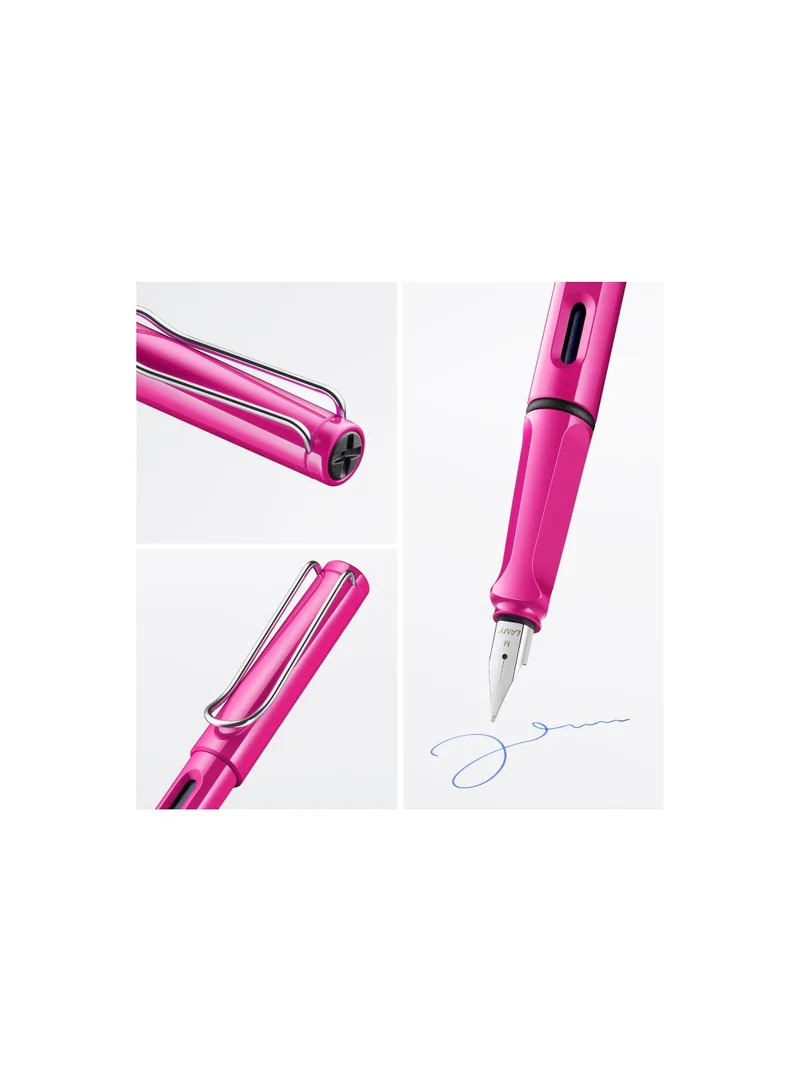 LAMY LAMY Safari Pink Broad Nib (13P-B) Pink