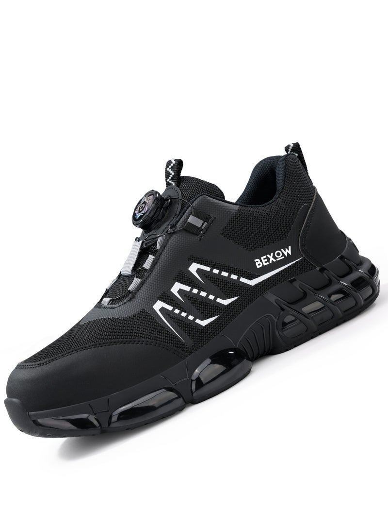 BEXOW Titan Safety Shoes Steel Toe Lightweight & Anti Slip Industrial Work Sneakers - Image 1