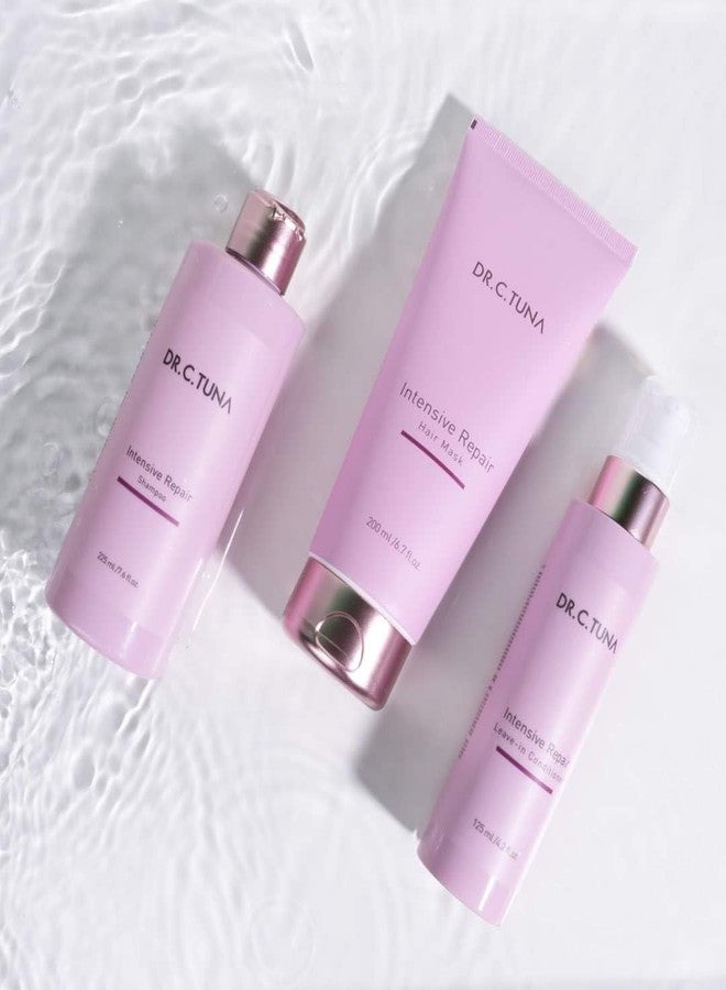 FARMASI DR.C.Tuna Intensive Repair Shampoo | Contains Protein and Keratin to Promote Hair Restructuring | Helps Dry and Damaged Hair Regain Health and Shine 225 ml - Image 3