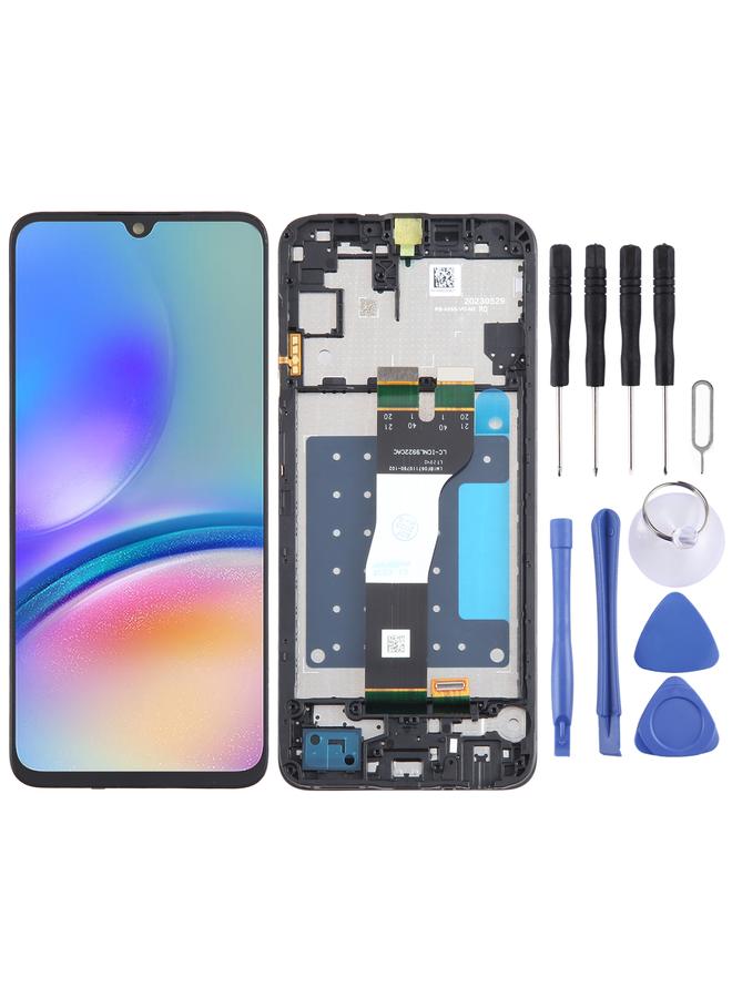 erorex Replacement For Samsung Galaxy A05s SM-A057F Original LCD Screen Digitizer Full Assembly with Frame - Image 1