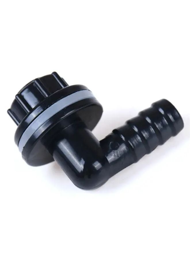 1 قطعة 3/8 إلى 14 مم وصلة زاوية لحوض السمك 90 درجة صمام تصريف حوض الأسماك - Image 5