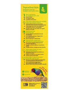 RIO Rio Budgie & Exotic Birds Tropical Fruit Sticks 2 x 40g  - Image 3