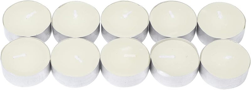 klarako 10pcs Scented Small Candles, Smokeless Aluminum Housing Tea Lights for Wedding Party - Image 1