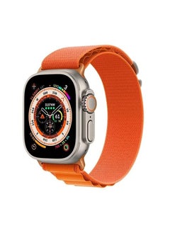 Alpine Loop Sport Nylon Watch Band Strap for Apple Watch Ultra 49mm/45mm/44mm/42mm Orange