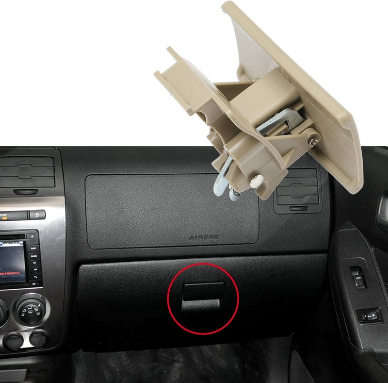 Gledewen Beige Glove Box Latch Handle for Chevy and Hummer - Image 5