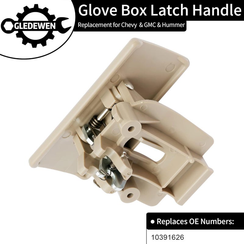 Gledewen Beige Glove Box Latch Handle for Chevy and Hummer - Image 3
