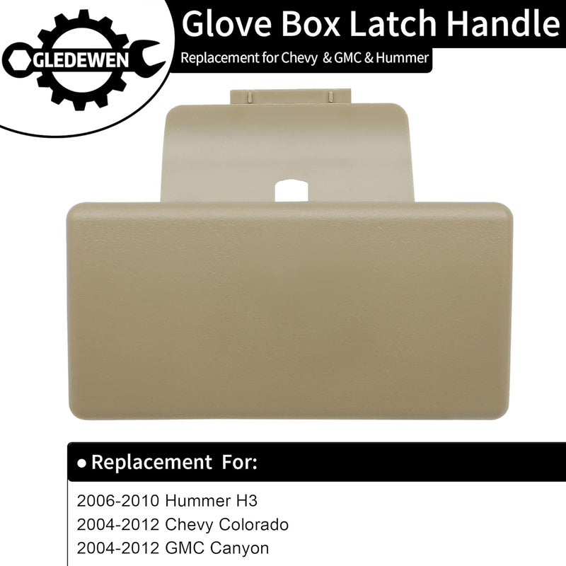 Gledewen Beige Glove Box Latch Handle for Chevy and Hummer - Image 2