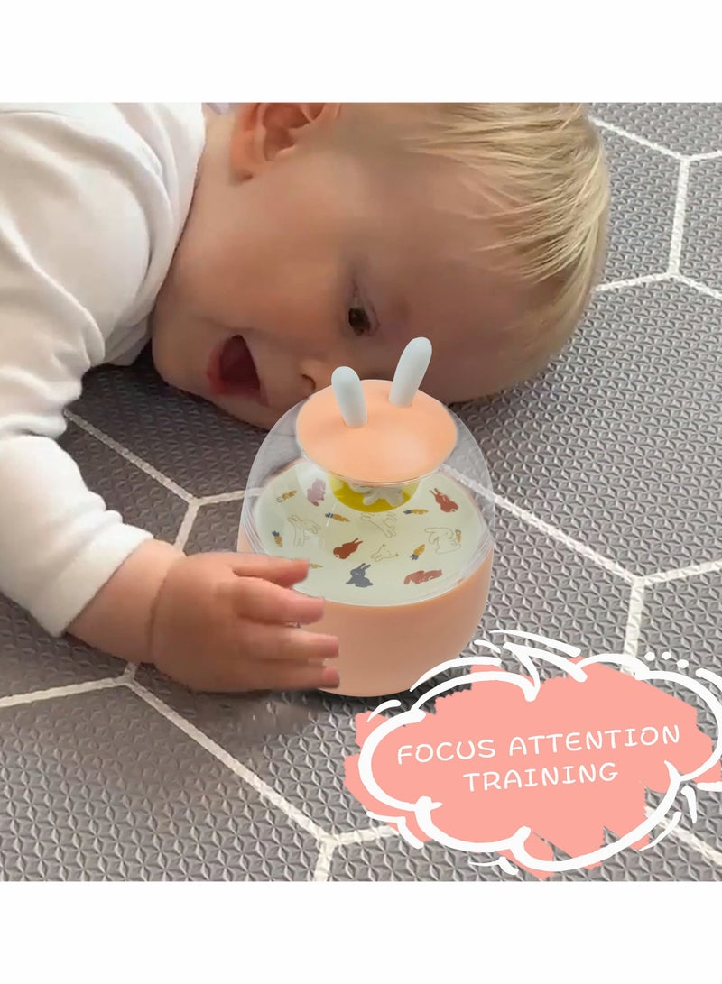 Roly Poly Tumbler Toy for Infants in Pink Color - Image 5