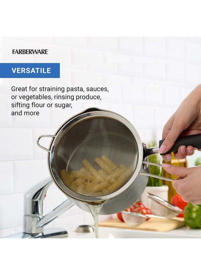 Farberware Professional Set of 3 Strainers, Incudes Small, Medium, and Large Sized Strainers - Image 4