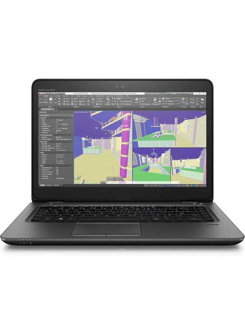 14-inch Mobile Workstation Laptop with Intel Core i7 Processor – Portable Business Notebook for Work, Productivity and Daily Tasks