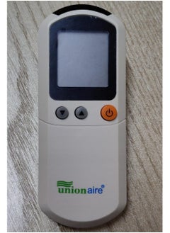 Remote control for Unionaire air conditioner, white