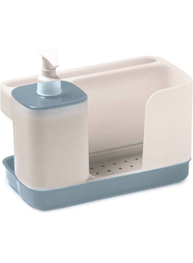 Snips Kitchen Organizer With Dispenser, 21X12X18Cm, Azure Blue, Recycled Plastic - Image 2