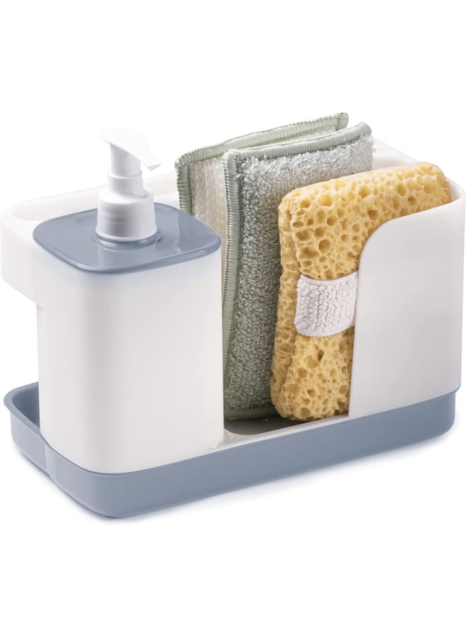 Snips Kitchen Organizer With Dispenser, 21X12X18Cm, Azure Blue, Recycled Plastic - Image 3