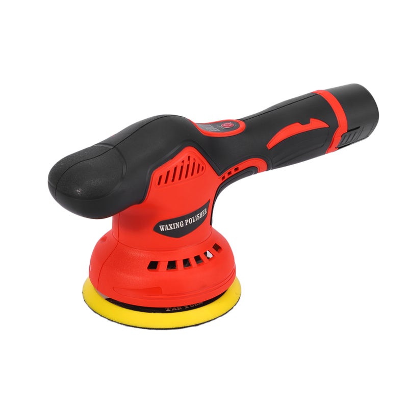 Cordless Car Buffer Polisher, 12V Lithium Rechargeable Battery Brushless Polisher with Variable Speed, 8 Variable Speed 5500RPM for Buffer/Polisher/Sander - Image 5