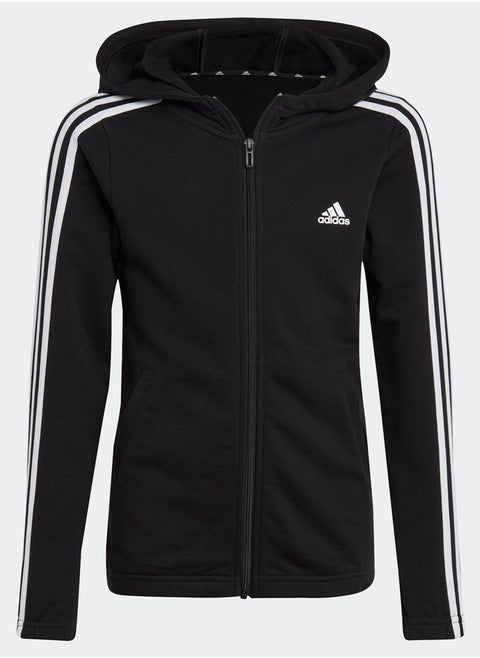 Essentials 3-Stripes Full-Zip Hoodie