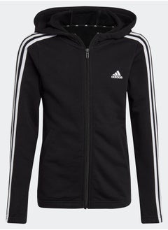 Adidas Essentials 3-Stripes Full-Zip Hoodie  - Image 2