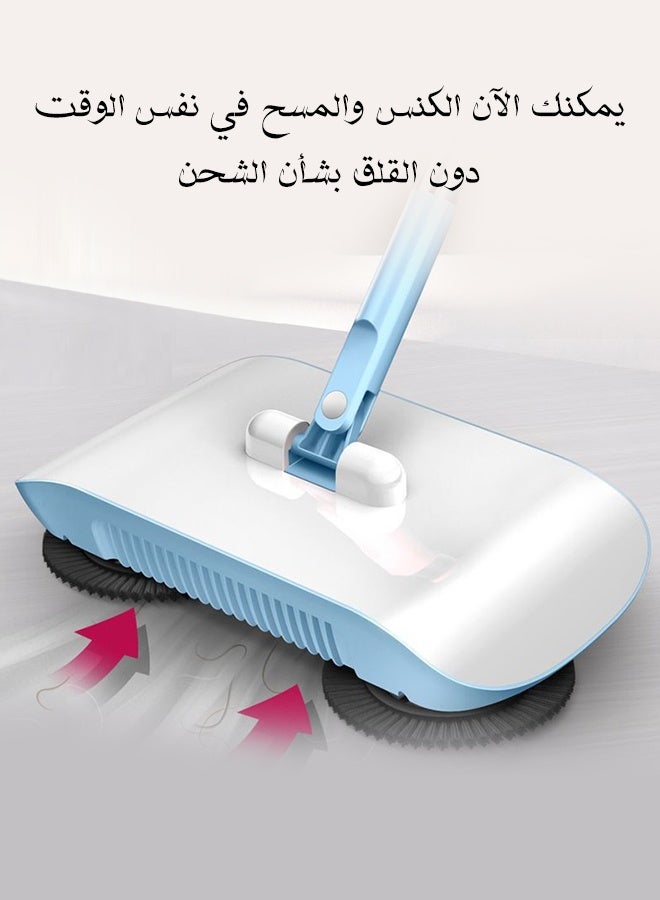 مجموعة المكنسة والجاروف الذكية للتنظيف المنزلي المريح - Image 5