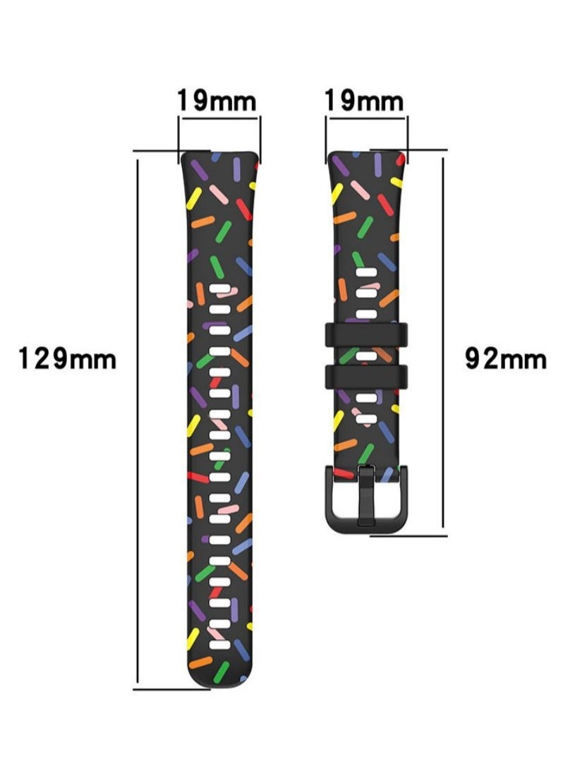 HW - 4Pcs Silicone Watchband For Huawei Band 8 Huawei Band 9 Strap SmartWatch WristbandBracelet Wriststrap Sport Replacement - Image 1