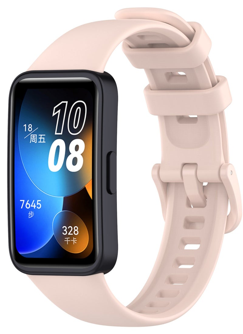 HW - 4Pcs Silicone Watchband For Huawei Band 8 Huawei Band 9 Strap SmartWatch WristbandBracelet Wriststrap Sport Replacement - Image 1