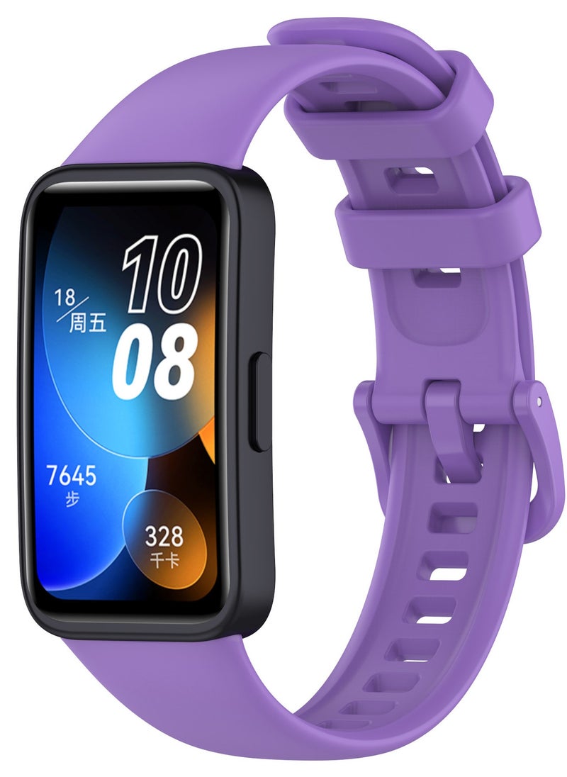 HW - 4Pcs Silicone Watchband For Huawei Band 8 Huawei Band 9 Strap SmartWatch WristbandBracelet Wriststrap Sport Replacement - Image 1