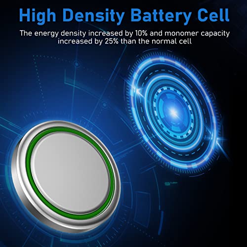 POWEROWL High Capacity LR1130 AG10 Batteries 30 Pack, SG10 389 189 Premium Alkaline Battery 1.5V Button Coin Cell Batteries - Image 2