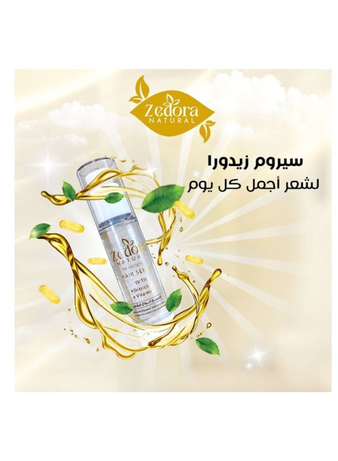 زيدورا سيروم الشعر بخلاصة النعام وفيتامين E 50 مل - Image 2