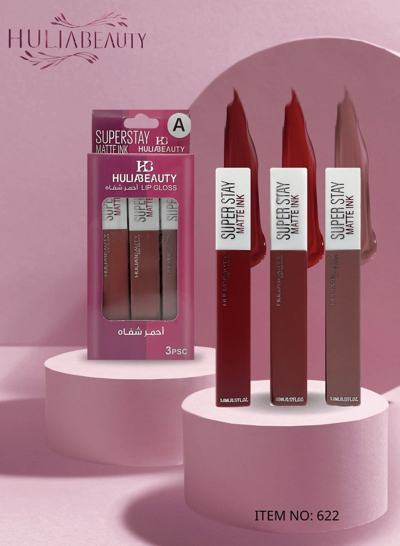 هوليا بيوتي مجموعة أحمر شفاه ارواج 12لون - Image 1