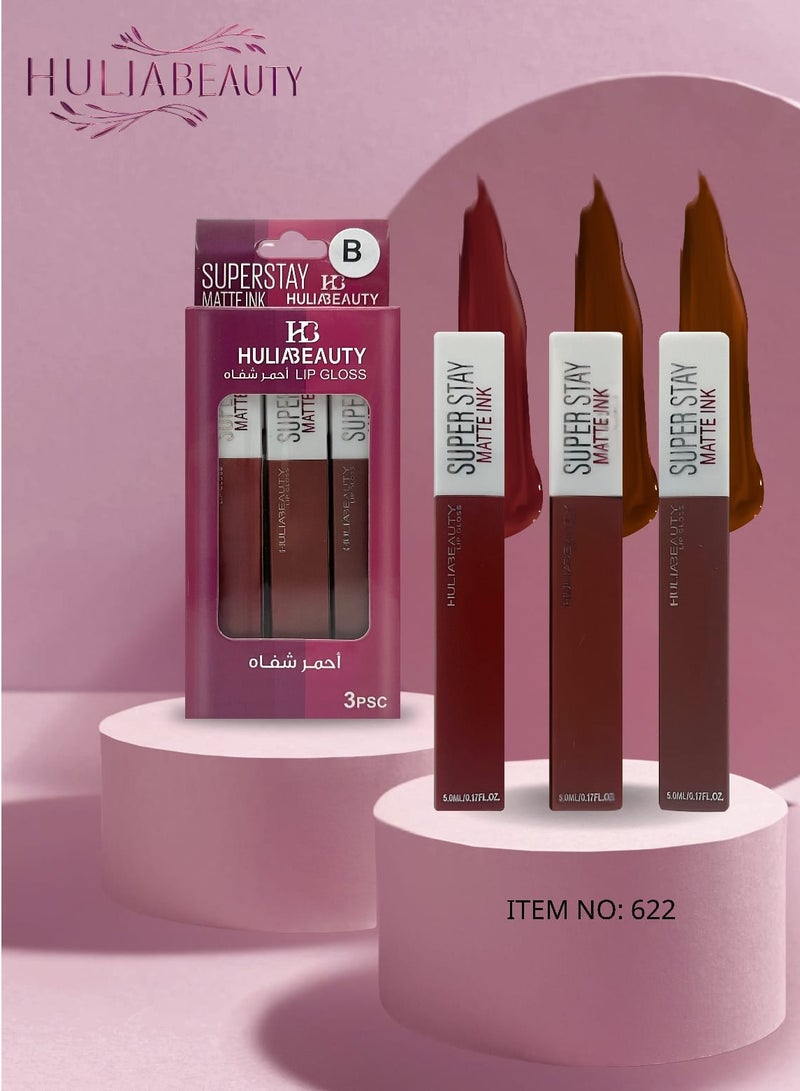 هوليا بيوتي مجموعة أحمر شفاه ارواج 12لون - Image 2