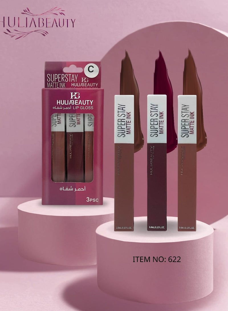 هوليا بيوتي مجموعة أحمر شفاه ارواج 12لون - Image 4