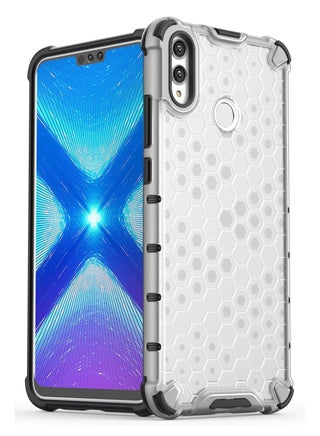 Case Cover Honeycomb Case Shockproof Camera Protection Cover Compatible with  Honor 8x (White Clear) - pzsku/ZBF3AF435B450294C9FE8Z/45/1745398901/d8cc3bc7-4e13-47b9-803d-6ea7db6d4933