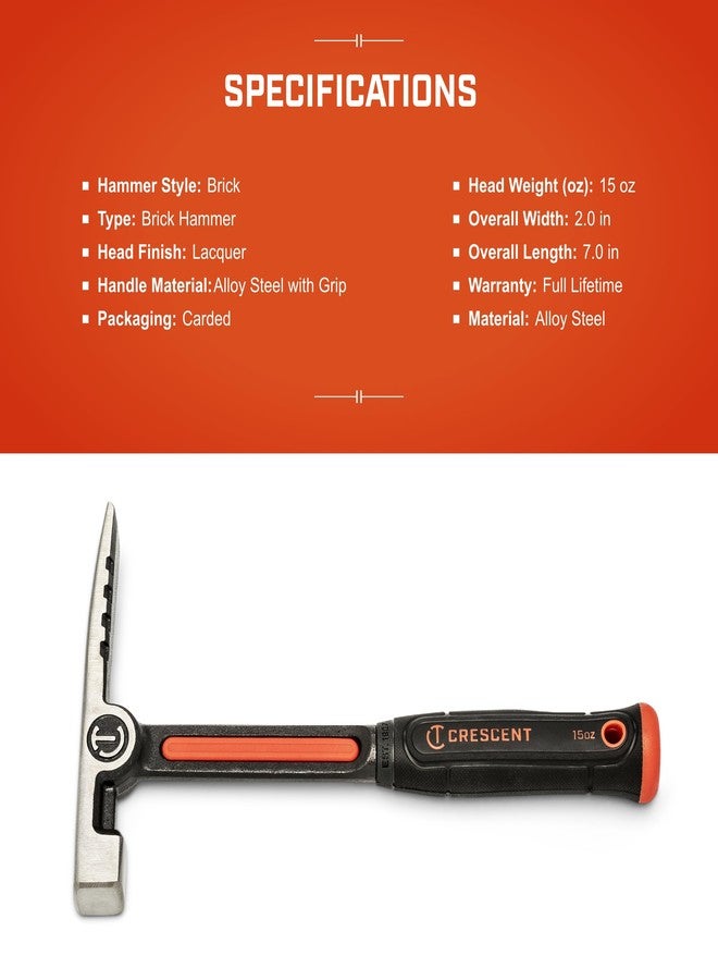 كريسنت - مطرقة طوب فولاذية كريسنت ١٥ أونصة (CHSBK15) - Image 5