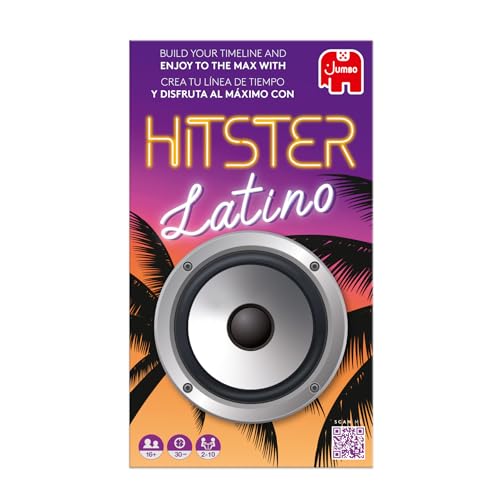 Jumbo Hitster Latino Fun Music Quiz Card Game 210 Players 300 Latin Music Hits Great for Adult and Family Game Nights US Edition - Image 5