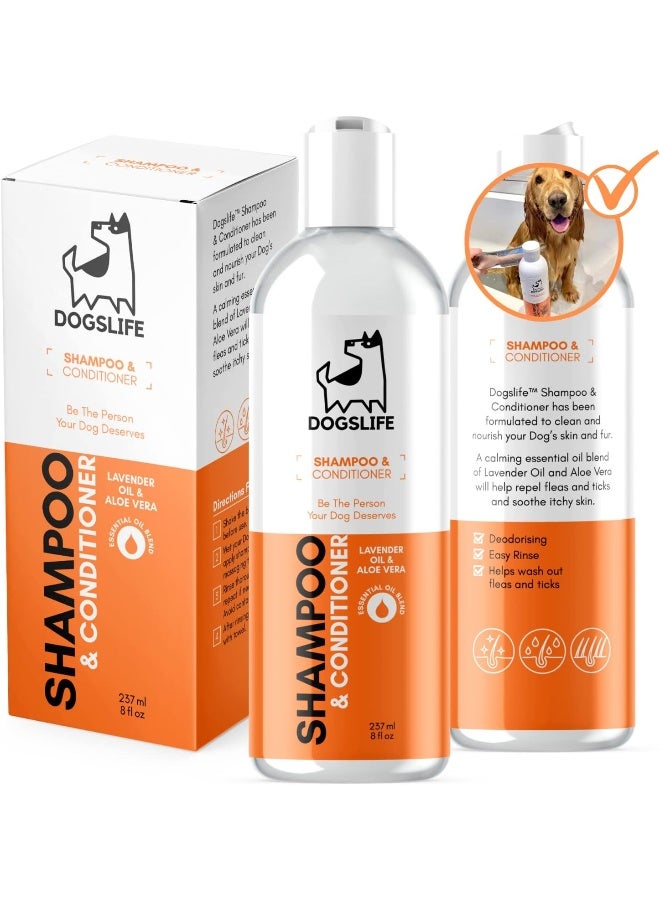 DogsLife Dog Shampoo & Conditioner 237ml - Image 1