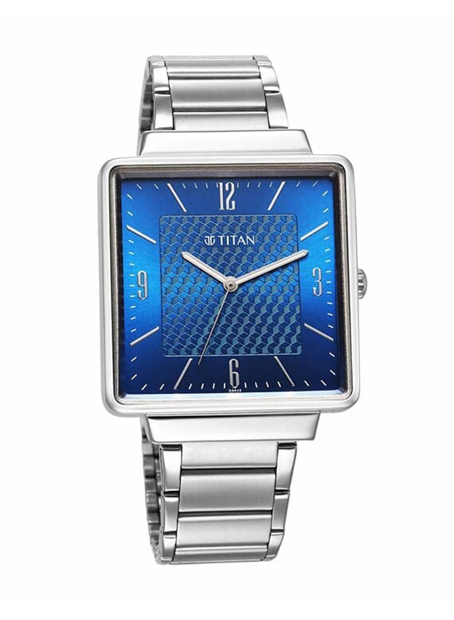 TITAN Blue Dial Stainless Steel Watch For Man 10005Sm01 - Image 2