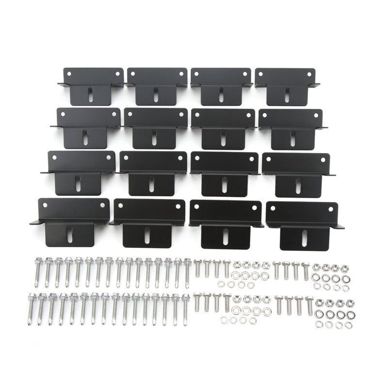 Solar Panel Mounting Bracket Aluminum Alloy Z Shape - High Bending Strength Stainless Steel Fasteners for RV Boat Cement Flat Roof Off Grid PV System - Image 2