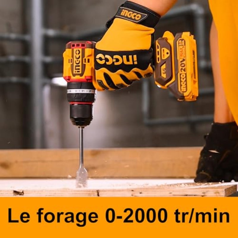COMPACT BRUSHLESS CORDLESS IMPACT DRILL 66NM CIDLI20668 - Image 4
