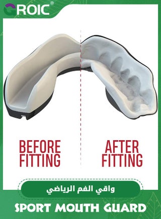 Sports Mouthguards,EVA Mouthguards,Mouthguard for Braces,Mouthguard Slim Fit,Mouth Guard with Case for Boxing, Basketball, Lacrosse, Football, MMA - view 3
