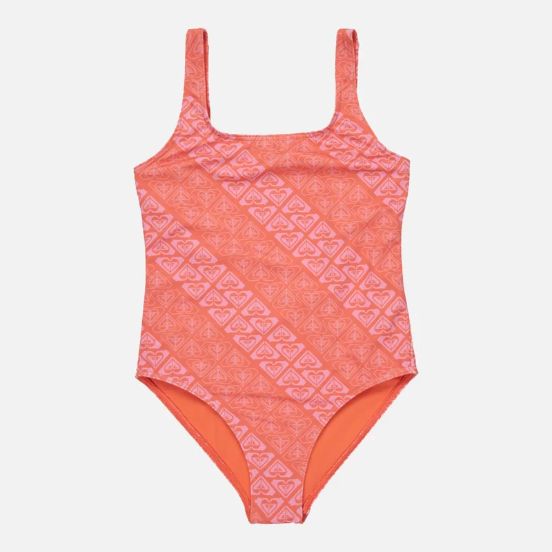 Roxy Heart N Soul One-Piece Swimsuit - Kids