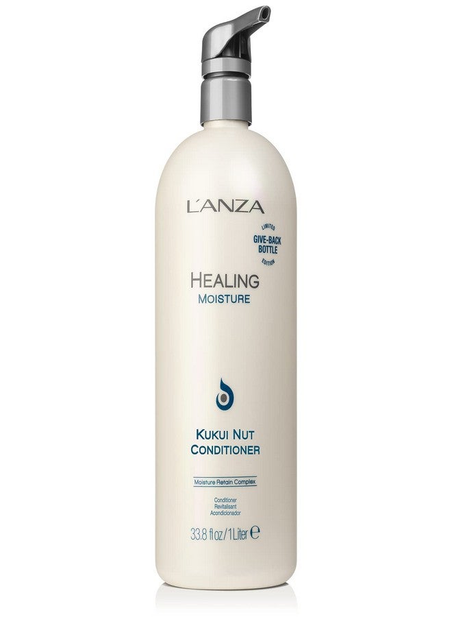 L'ANZA Healing Moisture Kukui Nut Conditioner, 33.8 Fl Oz - Image 1