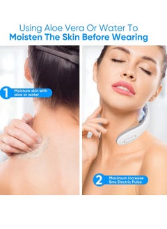 Y&D Neck Massager with Heat, Lymphatic for Pain & Fatigue Relief, 6 Modes 9 Levels Portable Perfect Gifts  - Image 3