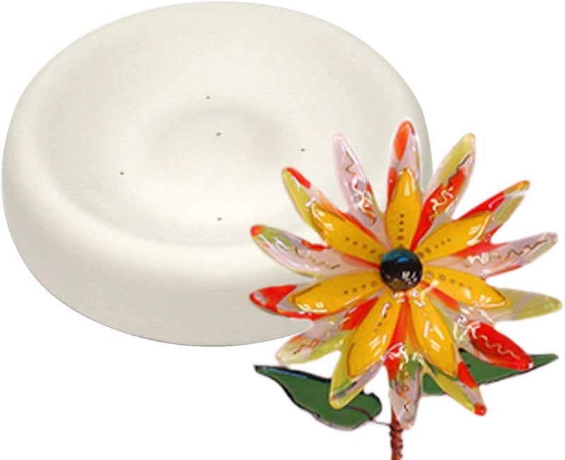 Delphi Glass Medium Flower with Hump Mold - Image 1