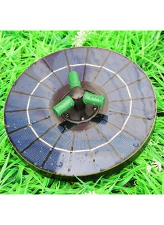YQbest 6W Colorful Solar Fountain Pump With 360°Rotatable Nozzle RGB LED Light Water Battery Auto-Shut off 9 Inch Floating for Bird Bath Garden Small Pond  - Image 5