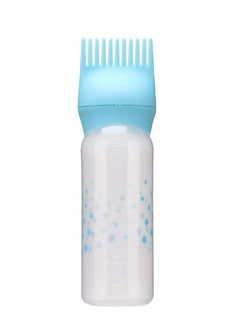 Generic Hair Dyeing Bottle, Hair Coloring Bottle, Applicator Bottle Hairdressing Tool for Hair Salons Barbershops Squeeze Bottle (Blue)  - Image 1